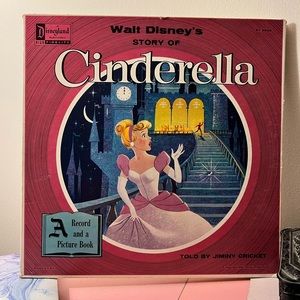 VINTAGE Disneyland record of Cinderella